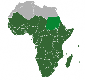 Sub-Saharan Africa definition UN